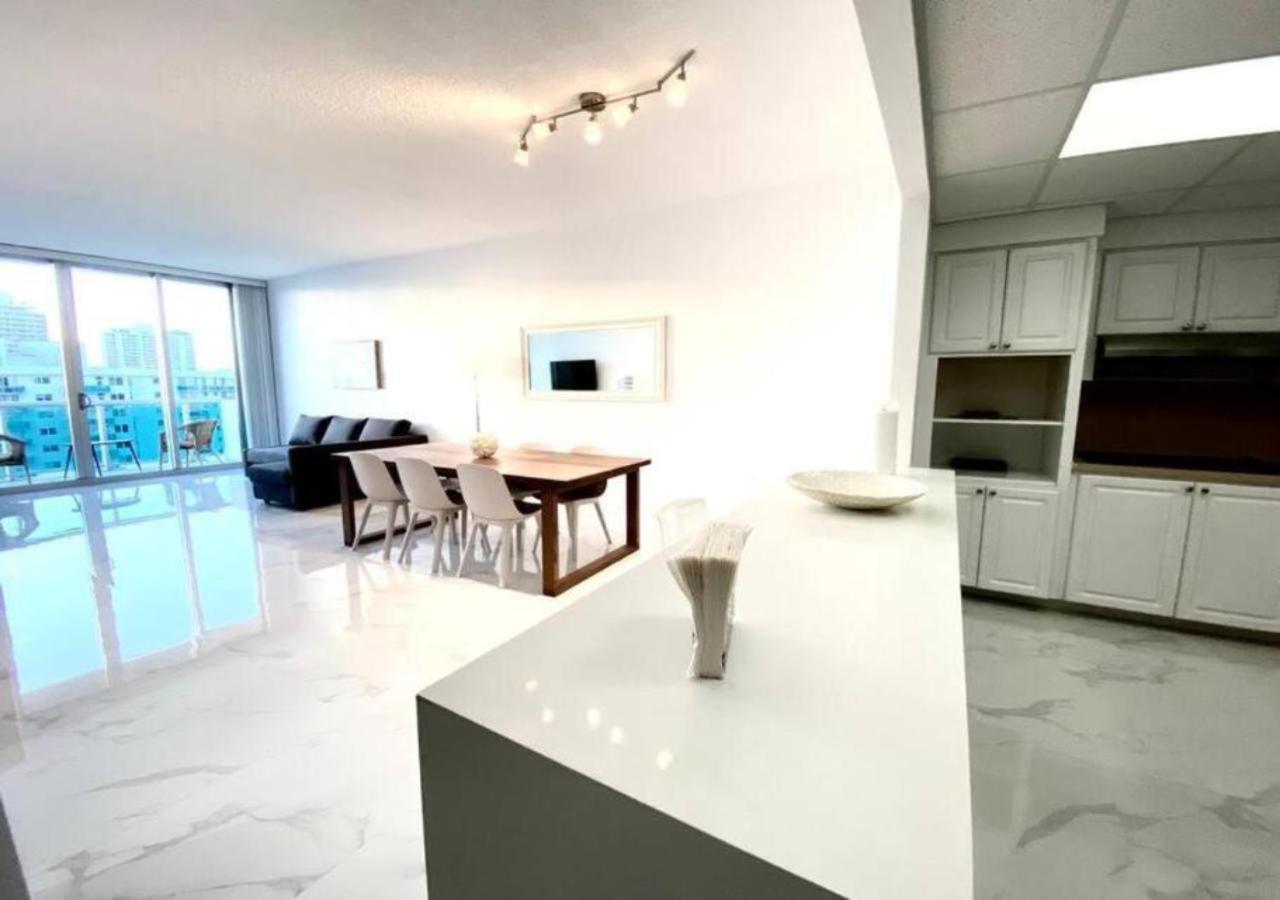 Zen Vacation Rentals Modern Penthouse Across Ocean Miami Beach Exterior foto